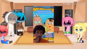 Spongebob reacts to memes