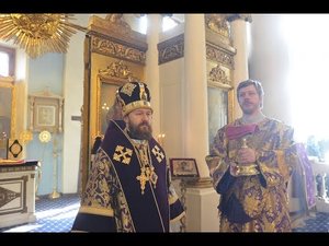 Митрополит Иларион. Божественная Литургия. 31 марта 2019 * пр
