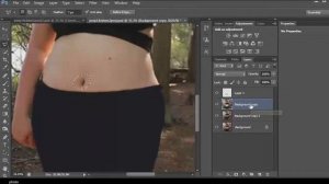 Best Way to Flatten Stomach in Photoshop