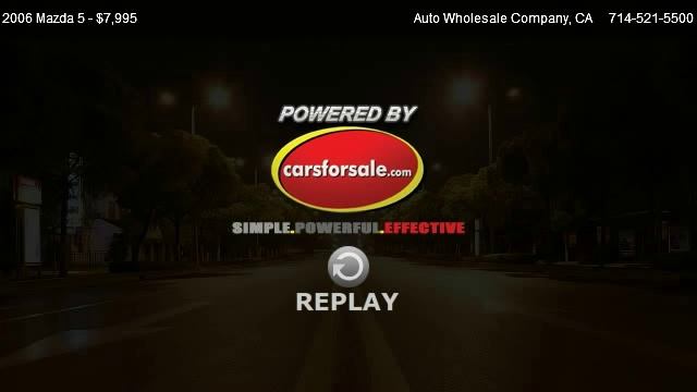 2006 Mazda 5 Sport - for sale in Buena Park , CA 90621 смотреть онлайн