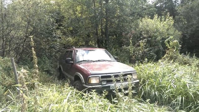 Шевроле Блейзер прорывается на рыбалку. Chevrolet Blazer