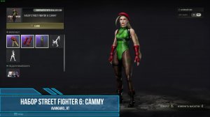 PUBG - Набор Street Fighter 6: Cammy