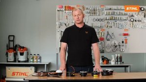 Как выбрать режущий инструмент для мотокос STIHL? Как заправить косильную струну и установить ножи?