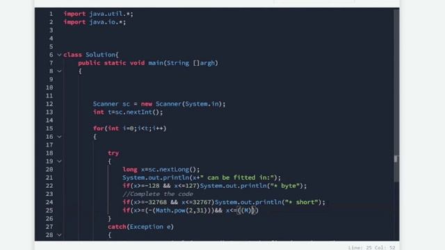 Hacker Rank: Java Primitive Data Types. смотреть онлайн