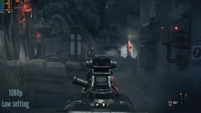 Wolfenstein the new order on Ryzen 5 3500U Vega 8