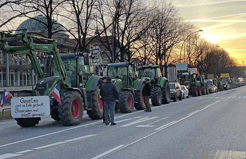 По всей Европе проходят забастовки фермеров / События на ТВЦ
