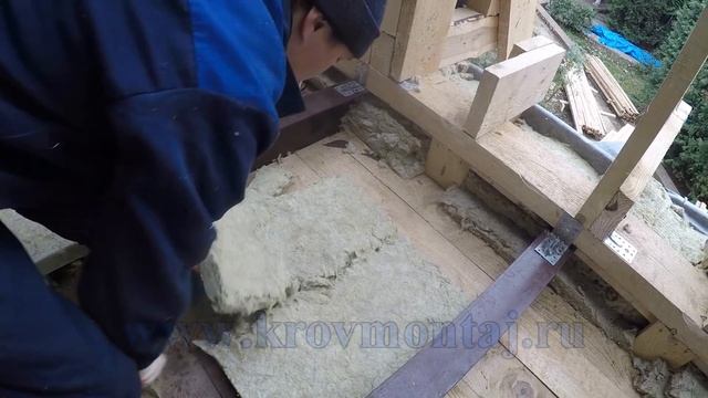 Спасаем кровлю замка на Рублёвке. Часть 4. Перекрытия этажа из металла. смотреть онлайн