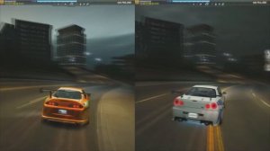 NFSW//Nissan Skyline [R34] VS Toyota Supra (stock)