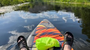 Сплав по  реке Битюг.