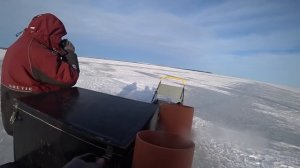 Первый лёд в Камском Устье . Открытие сезона.