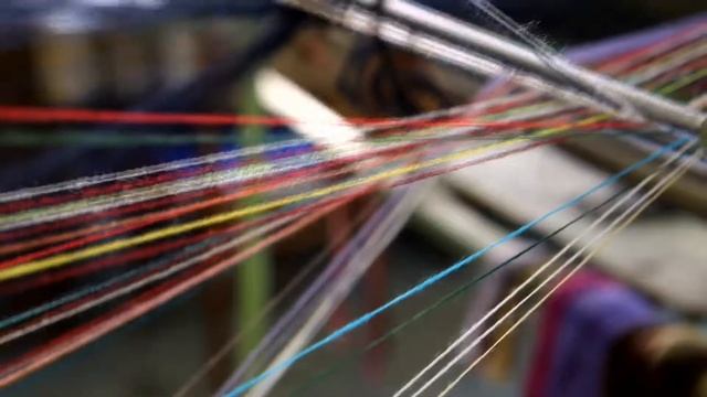 Производство ткани  на редчайшем ткацком оборудовании суконной фабрики ООО "Основа"