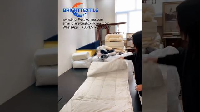 bed topper china factory mattress topper china manufacturer compression packing customize