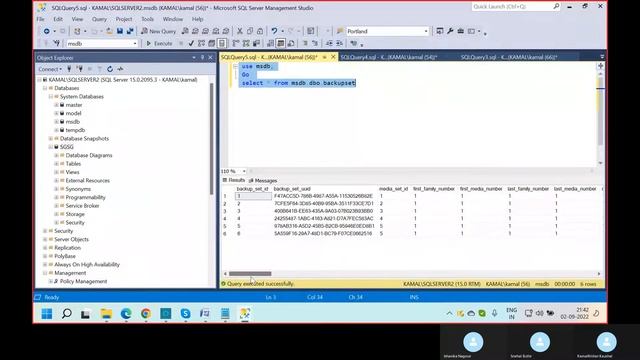Module 3 - Model ,MSDB, Tempdb Part2 смотреть онлайн