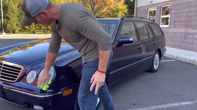 2002 Mercedes-Benz E320 4Matic Wagon 2 owner Capri Blue/Java exterior video 11/2/22 смотреть онлайн