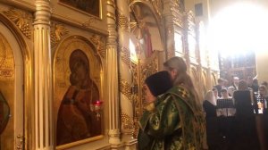 Богородицу и Матерь Света - в песнех возвеличим. Протодиакон Александр Пушкарёв.