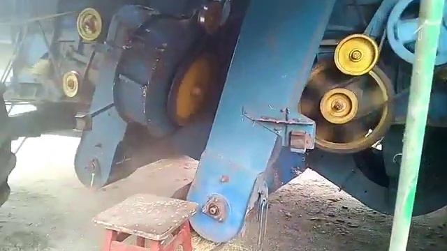Подготовка комбайна КЗС 9.1 Славутич и ПЗС-8 к уборке подсолнуха 06/09/17
