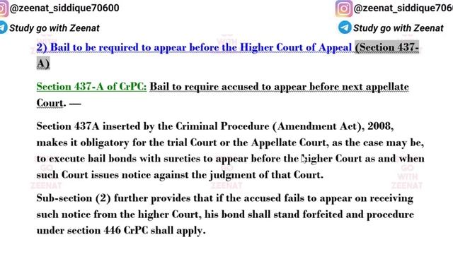 Sections 436 to 450 in CrPC | Bail and bond in CrPC | Chapter 33 in CrPC | UKAPO | UKPCSJ | RJS