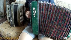 Старый клён [на гармони]