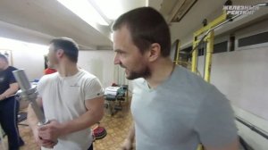 Армрестлинг в ЛЭТИ.
Дзамболат Цориев и Василий Кузнецов.