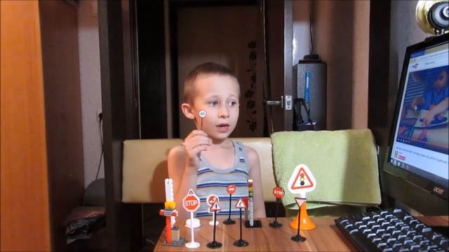 Обзор дорожных знаков и светофора смотреть онлайн