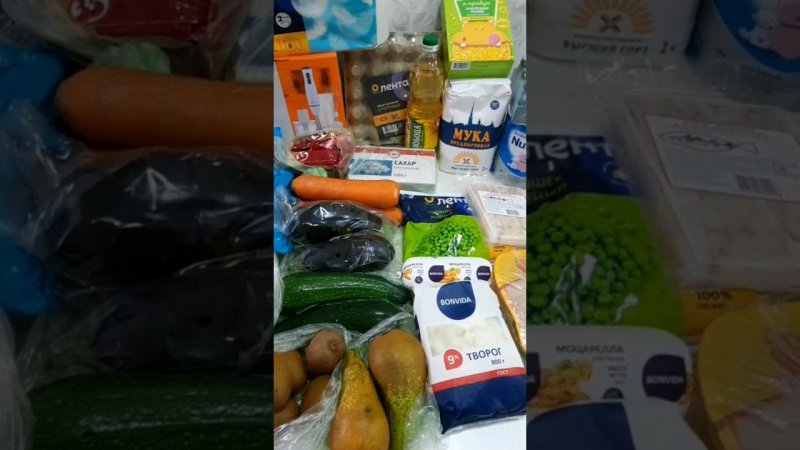 Закупка продуктов на неделю