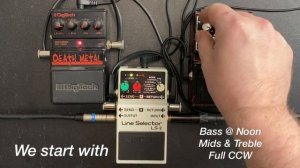 Mixers! Fun With the Boss LS-2! (On Bass!)