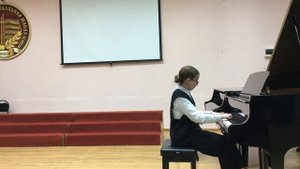 М.Регер Бурлетта. Исполняет Мартынова Елизавета