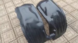 Передние подкрылки на митсубиси паджеро спорт 3