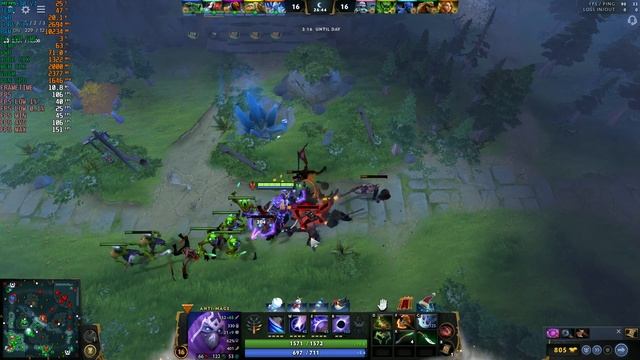 Xeon E5-2630 v4 + RX 590 GME Dota 2 Full Gameplay смотреть онлайн