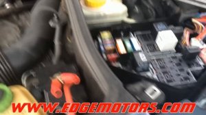 VW touareg Audi Q7 fuel pressure and fuel pump flow test DIY by Edge Motors