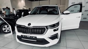 Пригласили посмотреть автомобиль Шкода Кодиак 2023 китайской сборки. Салон "Богемия". Н.Новгород.