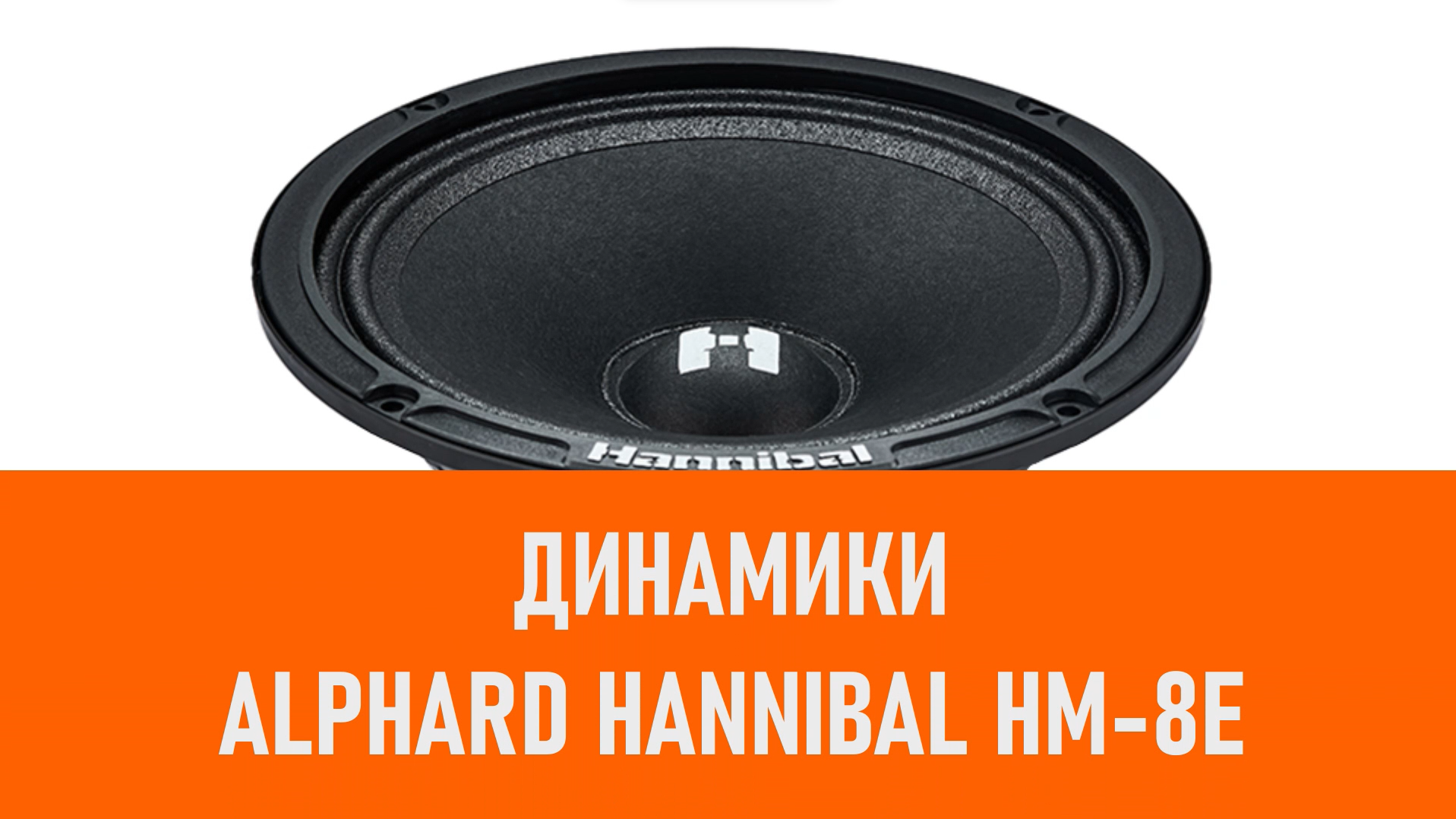 Распаковка динамиков Alphard Hannibal HM-8E