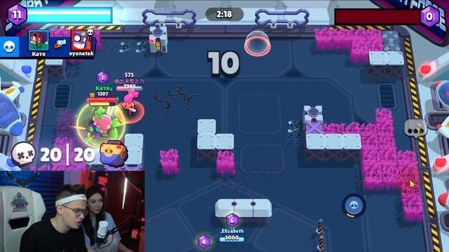 ЭТОГО не МОЖЕТ БЫТЬ, САМАЯ ВЕЗУЧАЯ ПРОКАЧКА АККАУНТА МОЕЙ ДЕВУШКИ в BRAWL STARS !!!