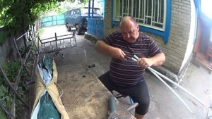 ремонт стойки шатра