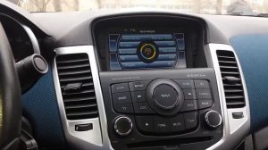 Штатная магнитола Фантом на Шевроле Круз