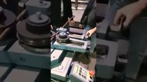 Гибка медной трубы диаметр 16 мм, толщина стенки 2 мм на трубогибе УГС-6/1А.