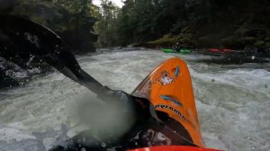 Green Truss, Pyranha Scorch large, Nov. 19 2023--Brooks Foster kayaking