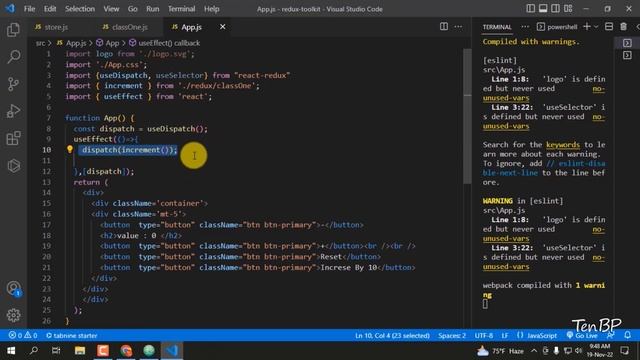 Redux Toolkit making counter APP and Fetching post API basic to advance | Part - 05 смотреть онлайн