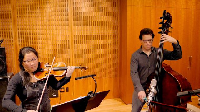 A Voz do Violão - performed by the Odyssey Duo featuring Kayo Miki - Violin and Cory Combs -  Bas