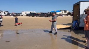 Shark Fishing on Crystal Beach, TX