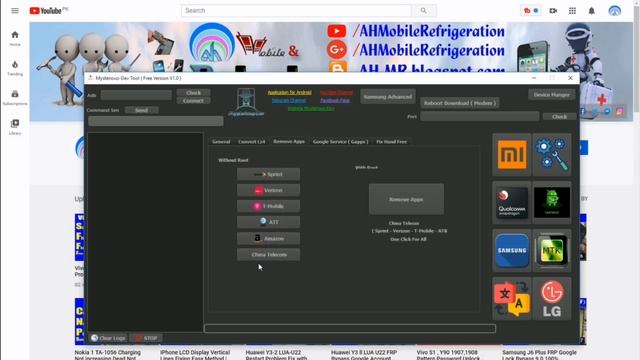 MYSTERIOUS Dev Tool Crack Free Version Xiaomi Samsung Huawei HTC and MTK FRP Unlock and IMEI Repair