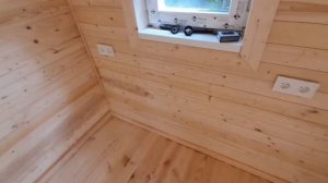 Делаем полки в парной | Заводим электричество в баню