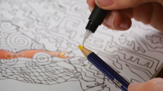 Акварельные (чернильные) карандаши Derwent Inktense - официальное видео смотреть онлайн