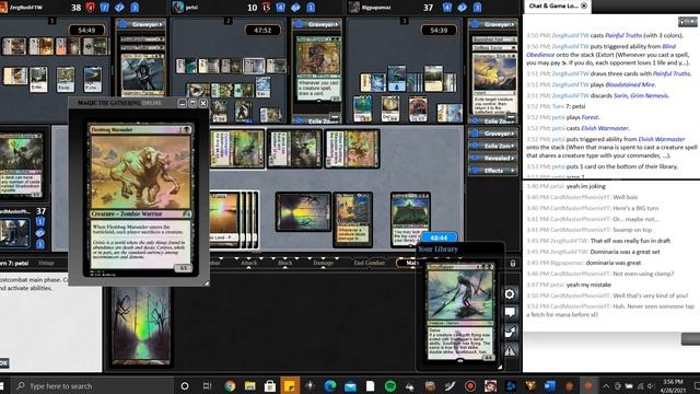 Magic The Gathering Online EDH Game #5:"The Monarch, Part 1" смотреть онлайн