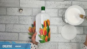 DIY?ИНТЕРЕСНЫЙ ДЕКОР БУТЫЛКИ?ДЕКУПАЖ САЛФЕТКОЙ ПО СТЕКЛУ?Оформление стеклянной бутылки своими рукам