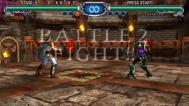 Soulcalibur 2 HD 3 Round Extra Arcade with Maxi using Vajra смотреть онлайн