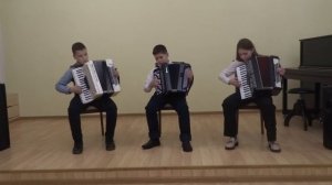 Трио "НасТроение". С. Гардейчик "Вечерний хоровод".