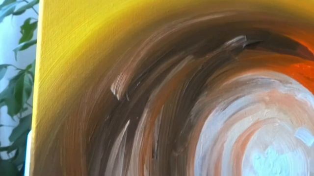 Теплая энергия//Картина маслом//Oil painting