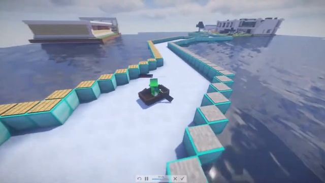 Мега-Дрифт на лодках под фонк(Майнкрафт) #2 смотреть онлайн