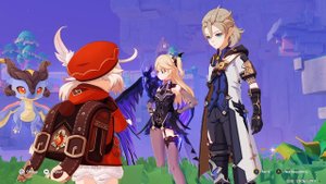 [Genshin Impact] До конца мира. Лето! Драконы? Сказка! Приложение